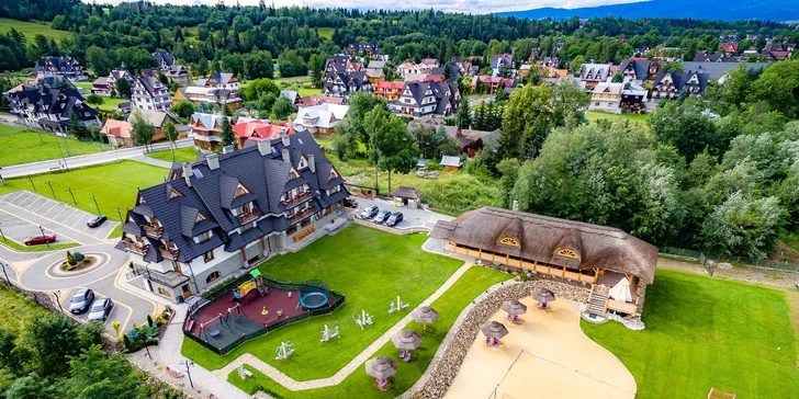Dovolenka v Białke Tatrzańskej: wellness, súkromná piesočnatá pláž s výhľadom na Tatry aj polpenzia