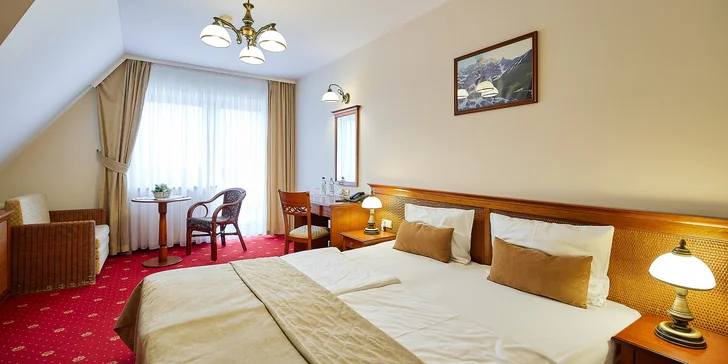 Dovolenka v Białke Tatrzańskej: wellness, súkromná piesočnatá pláž s výhľadom na Tatry aj polpenzia