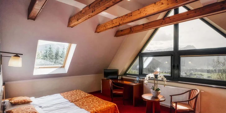 Najvyššie položený rodinný hotel na poľskej strane Tatier s krásnymi panoramatickými výhľadmi: raňajky či polpenzia, wellness
