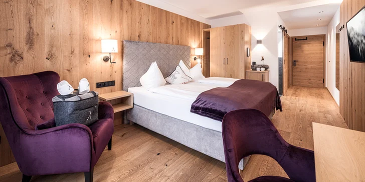 Luxus v Alpách: polpenzia, wellness a infinity bazén