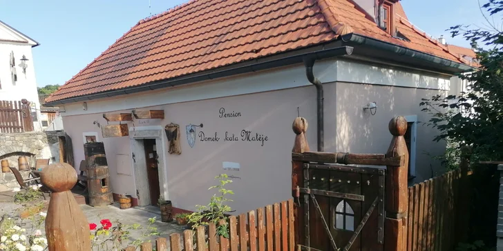 Oddýchnite si v štýlovom stredovekom domčeku v centre Českého Krumlova