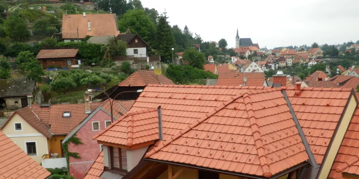 Pobyt v modernom apartmáne v Českom Krumlove až pre 5 osôb