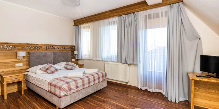 Oddych s wellness a raňajkami v poľských Tatrách: vhodné pre páry aj rodiny