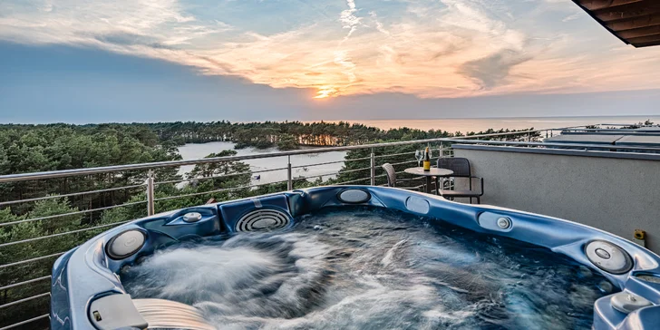 Dovolenka pri Balte: 5* hotel so súkromnou plážou, polpenzia aj neobmedzený vstup do termálneho wellness