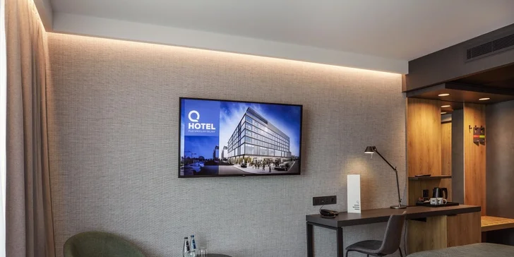 Pobyt v modernom hoteli vo Vroclave: raňajky alebo polpenzia a sauna