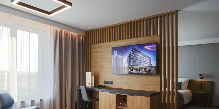 Pobyt v modernom hoteli vo Vroclave: raňajky alebo polpenzia a sauna