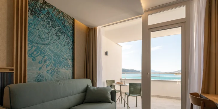 Bosna a Hercegovina: hotel Sunce Neum 100 m od mora, bazén a polpenzia alebo plná penzia