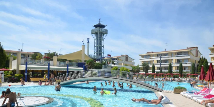 Týždeň v Bibione: neobmedzene aquapark, v lete animácie, strava podľa výberu