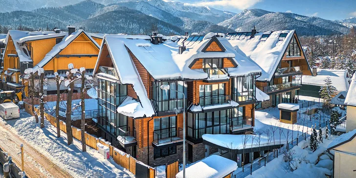 Novučičké moderné apartmány v centre Zakopaného: relax v SPA aj dobrodružstvo