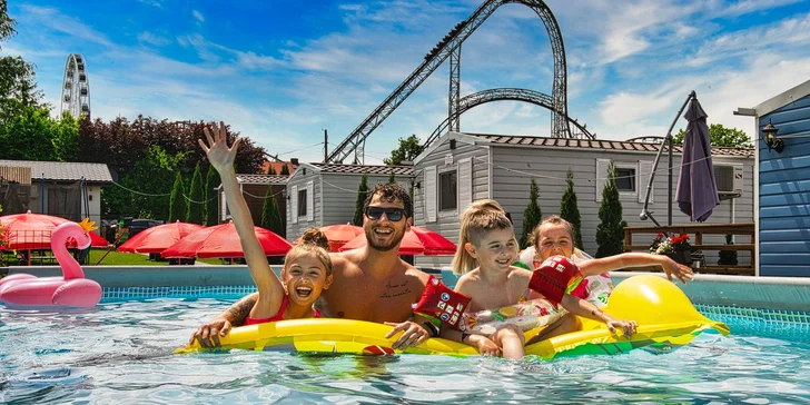 Šikovné dizajnové domčeky v Zatore len 100 m od Energylandie: atrakcie aj SPA zóna priamo v objekte