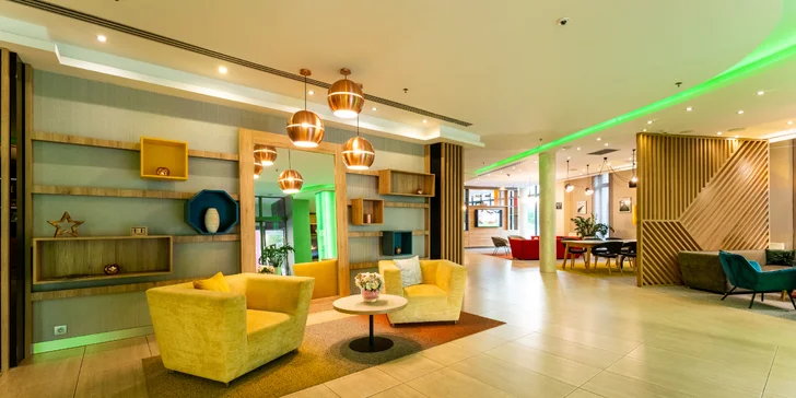 Pobyt v obľúbenom 4* hoteli HOLIDAY INN Trnava: dizajnový interiér, raňajky aj wellness
