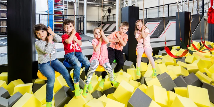 KINDERLAND: Vstup do najväčšej detskej izby na Slovensku plnej trampolín