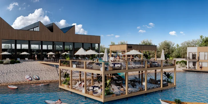 Tilia Beach: Vstupy na novootvorené prírodné kúpalisko s piesočnatou plážou