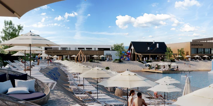 Tilia Beach: Vstupy na novootvorené prírodné kúpalisko s piesočnatou plážou