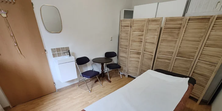 Rôzne druhy masáží, aj kombinácia bankovania či magnetoterapie
