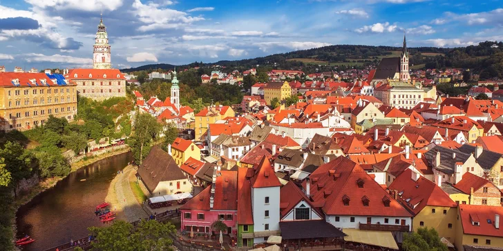 Zariadená vila v centre Českého Krumlova až pre 7 osôb