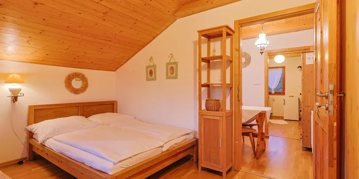 Rodinný oddych pod Chočom: sauna, bazén aj pohodlné apartmány