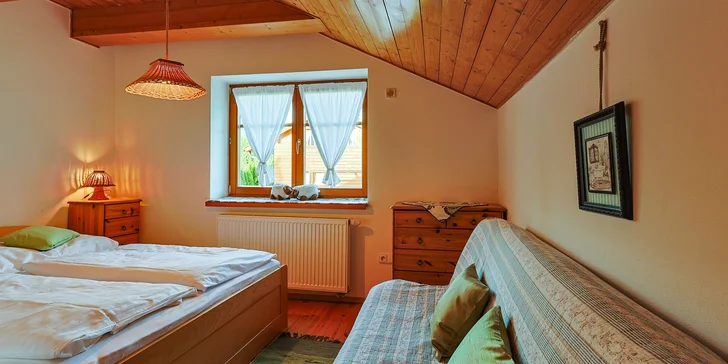 Rodinný oddych pod Chočom: sauna, bazén aj pohodlné apartmány