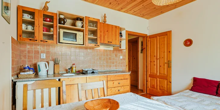 Rodinný oddych pod Chočom: sauna, bazén aj pohodlné apartmány