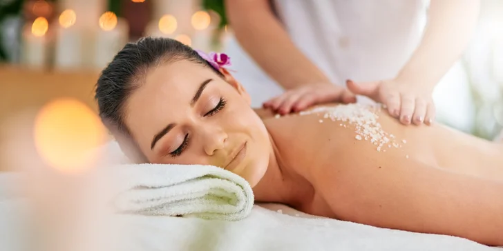 Masáže: Celotelová klasická, relaxačná, tvárová alebo s peelingom