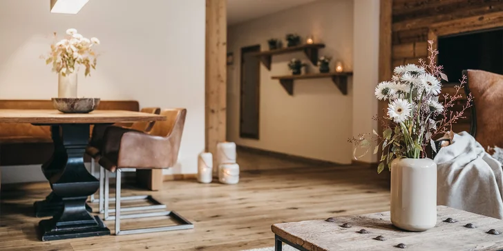 Luxusná dovolenka v Alpách: 4* apartmány s raňajkami a polpenziou, wellness, letná karta výhod