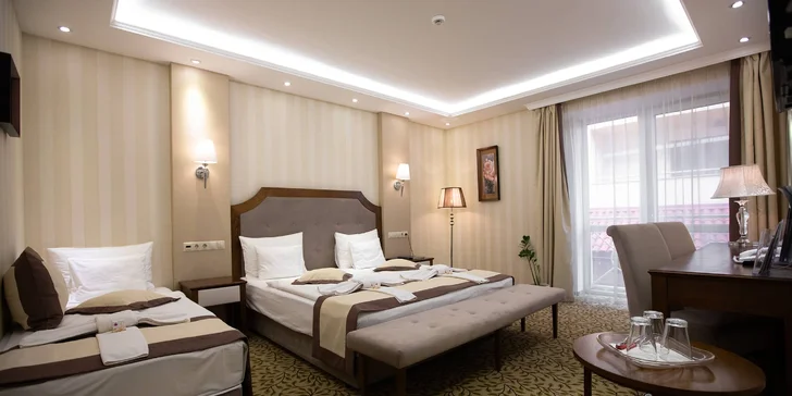 Elegantný wellness hotel s priamym prechodom do kúpeľov v každom počasí