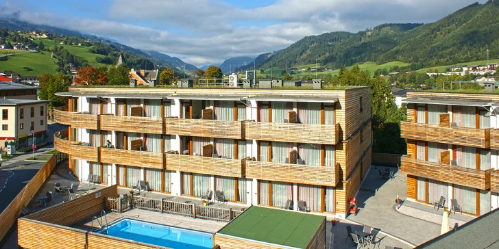 Pobyt vo Schladmingu: 4* hoteli pri lanovke, light all inclusive, wellness a karta hosťa, deti zdarma