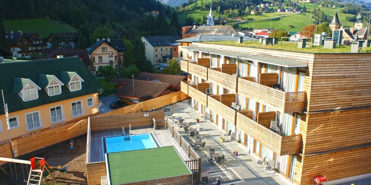 Pobyt vo Schladmingu: 4* hoteli pri lanovke, light all inclusive, wellness a karta hosťa, deti zdarma