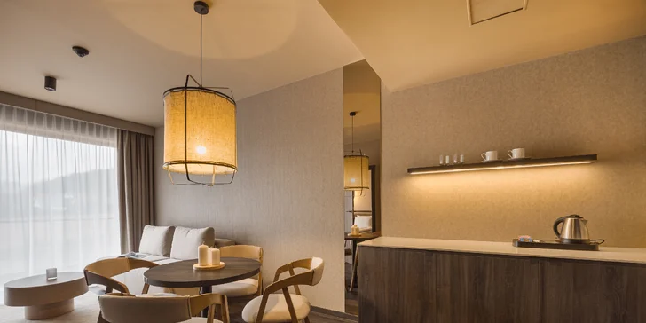 5* hotel v poľských Krkonošiach: raňajky alebo polpenzia aj vstup do wellness s termálnou vodou