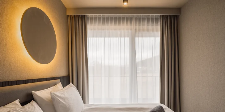 5* hotel v poľských Krkonošiach: raňajky alebo polpenzia aj vstup do wellness s termálnou vodou