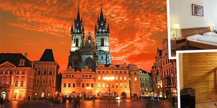 Pobyt s raňajkami v hoteli Orion*** v centre Prahy