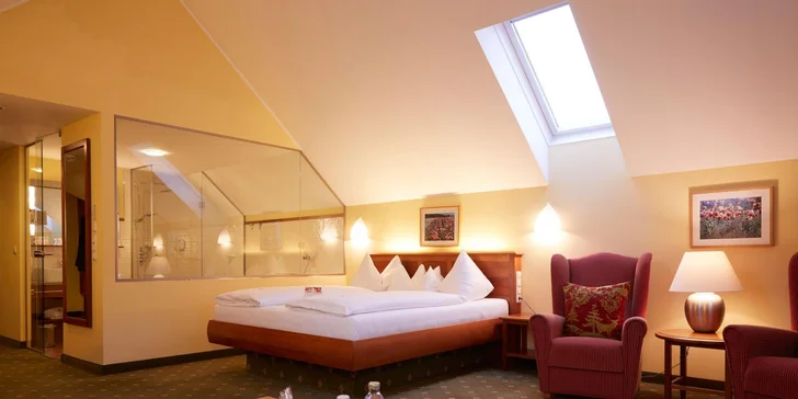 Soľné kúpele Gmünd: hotel so saunami a raňajkami v cene, 1 noc gratis a dieťa zadarmo