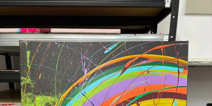 Zážitkové maľovanie zábavnými technikami - Gravity Art či 3D pasta