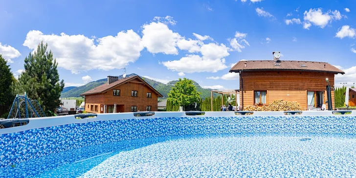 Rodinný oddych pod Chočom: sauna, bazén aj pohodlné apartmány