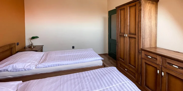 Dovolenka na statku s koňmi pri Kroměříži: raňajky alebo polpenzia, možnosť jazdy na koni