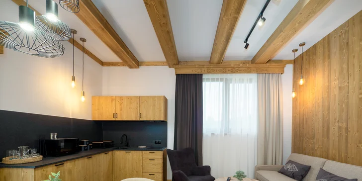 Komfortné apartmány s privátnou kuchynkou a wellness v Białke Tatrzańskej