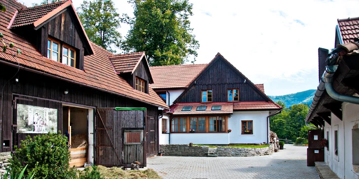 Príjemný penzión v prírode Beskýd s koňmi a ďalšími zvieratami
