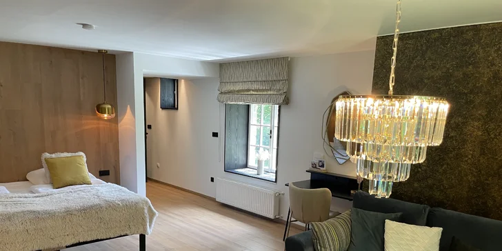 Dovolenka v Beskydách: luxusný dizajnový garden hotel s vynikajúcou kuchyňou, wellness a prírodným kúpaním