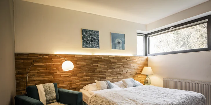 Dovolenka v Beskydách: luxusný dizajnový garden hotel s vynikajúcou kuchyňou, wellness a prírodným kúpaním