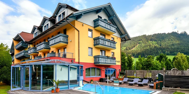 Dovolenka vo Schladmingu: 4* hotel s raňajkami a popoludňajšou desiatou, wellness, lanovka a cyklistika
