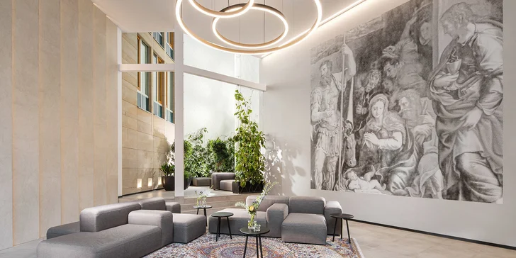 Relaxačný pobyt v luxusnej rezidencii v centre Prahy pre pár aj rodinu: raňajky aj vstup do wellness