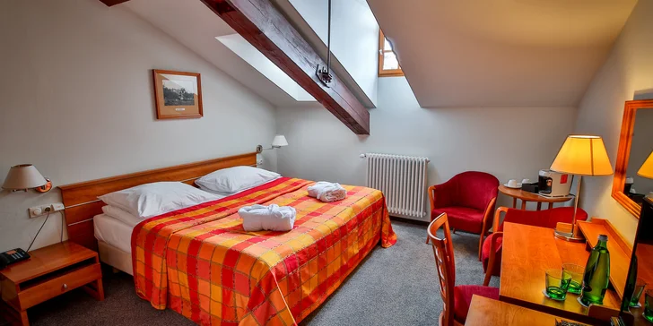 Pobyt v historickom Tábore: 4* hotel, bohaté raňajky aj polpenzia, wellness aj kúpeľ