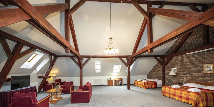 Pobyt v historickom Tábore: 4* hotel, bohaté raňajky aj polpenzia, wellness aj kúpeľ