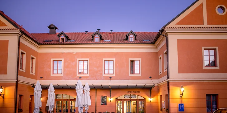 Pobyt v historickom Tábore: 4* hotel, bohaté raňajky aj polpenzia, wellness aj kúpeľ
