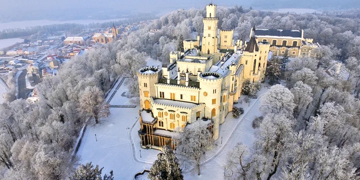 4* relax v Hlubokej nad Vltavou s raňajkami alebo polpenziou, wellness aj kreditom na ďalšie služby