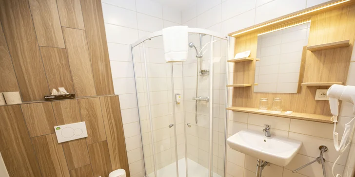 Luxusný oddych v Jeseníkoch: raňajky alebo polpenzia, procedúry aj wellness