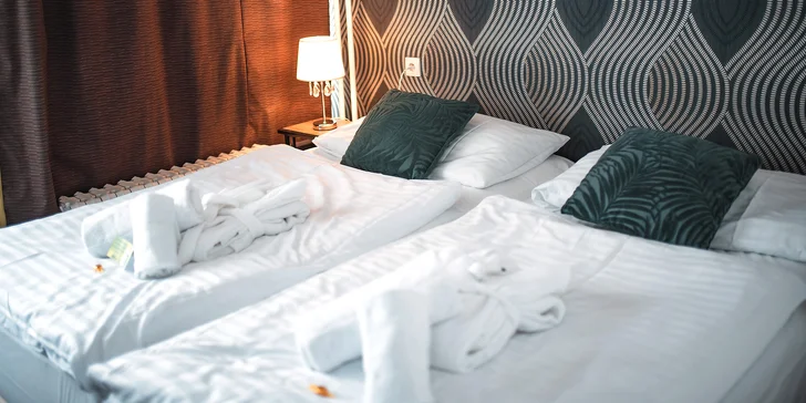 Relax na juhu Čiech: raňajky, neobmedzený vstup do wellness aj romantický balíček