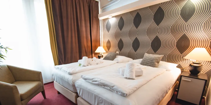 Relax na juhu Čiech: raňajky, neobmedzený vstup do wellness aj romantický balíček
