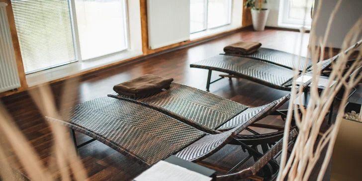 Relax na juhu Čiech: raňajky, neobmedzený vstup do wellness aj romantický balíček