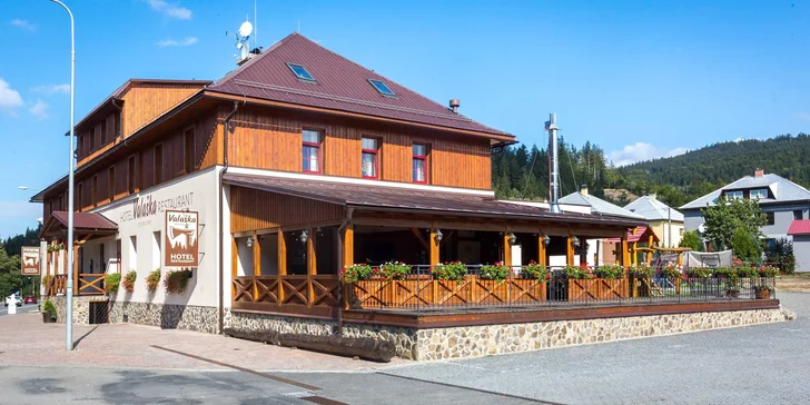 Pobyt v Beskydách na Valašsku: raňajky alebo polpenzia, balíčky s wellness aj masážou